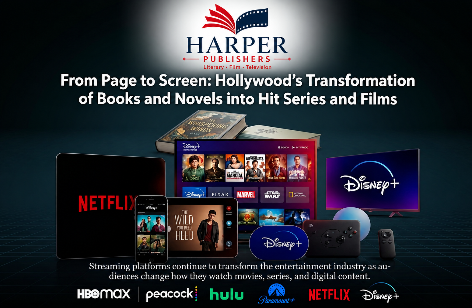 Harper Publishers — Literary, Film, Television